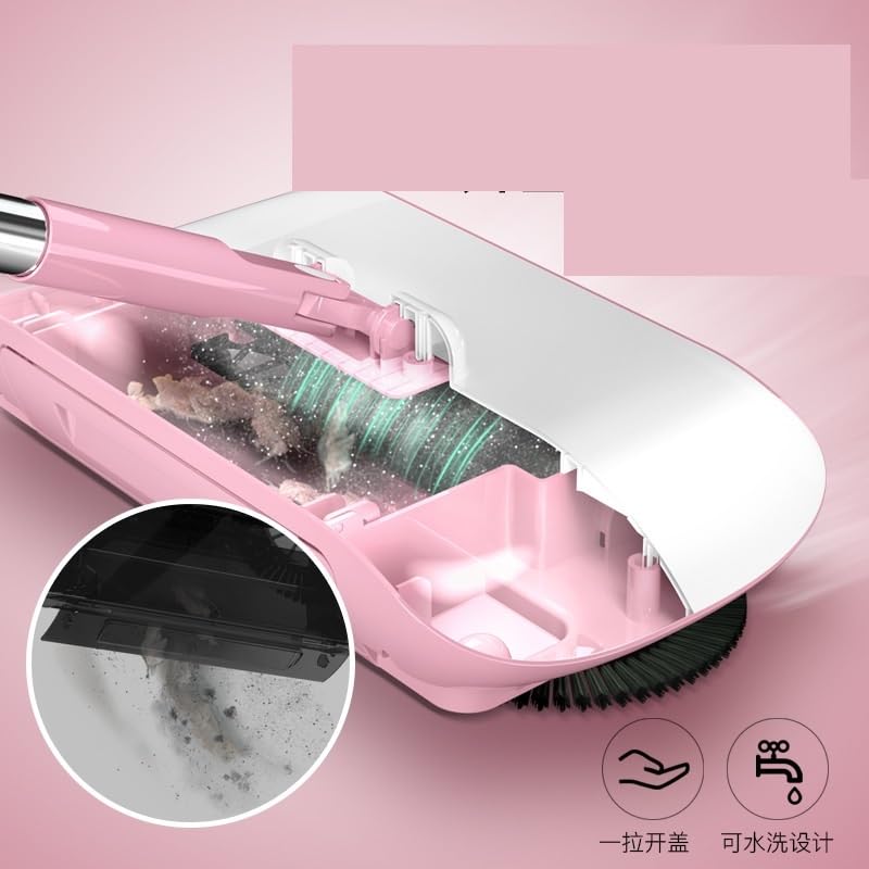 JINMUXUAN Haushalts-Handschieber-Kehrmaschine Haushaltsbesen und Kehrschaufel-Set Haushaltsreinigung All-in-One-Maschine Faule Reinigung Haushalt Beauty Comes – Bild 7