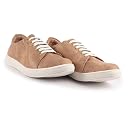 FAUSTO FST 1397 TAN-44 Men Tan Denim Casual Classic Lace Up Sneaker | Low Top Canvas Shoes with Adjustable Elastic | Lightweight with Cushioned Insole (10 UK) gallery image