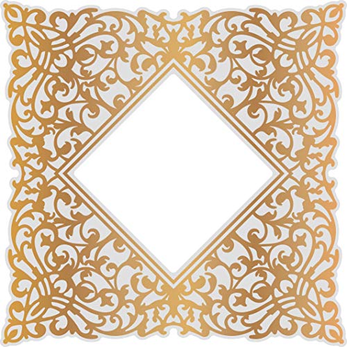 Couture Creations Cut FOIL Emboss Dies BCK, Ornate Background 4.4"X4.4", One Size - Image 3
