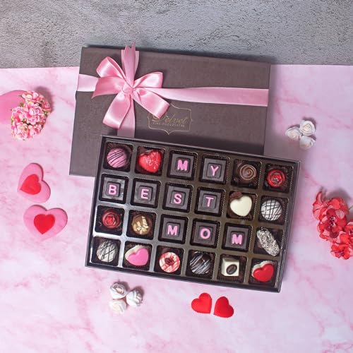 Image of Velvet Fine Chocolates: Indulgent Sweet Treats Gift Basket (24 Chocolates & Treats)
