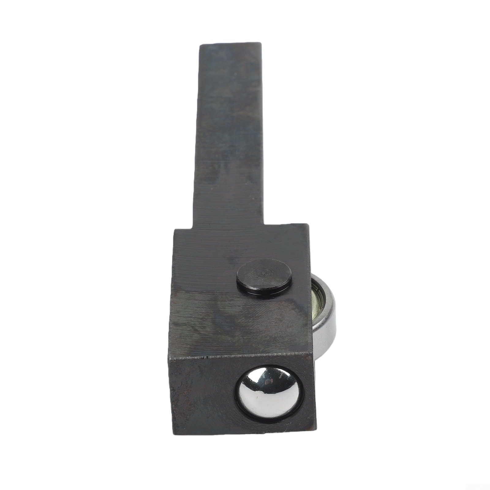 Strumento di lucidatura del rullo del tornio, strumento di brunitura ad alta precisione per finitura a specchio per mini tornio in metallo, CNC, rivestimento nero in acciaio al carbonio