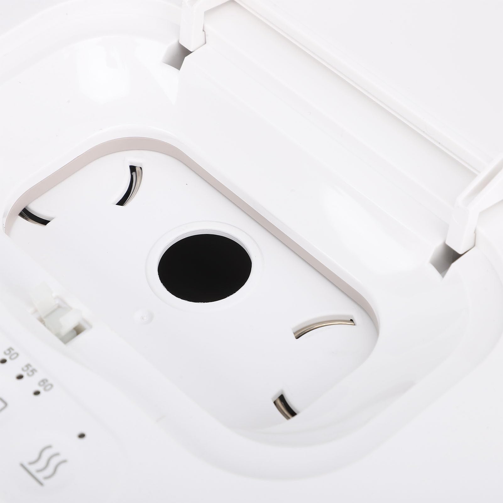 Feuchttuchwärmer, Innovatives Federdesign, 3 Stufen, Temperaturverstellbar, PP-Material, Feuchttuchwärmer, Spender mit Nachtlicht für Zuhause