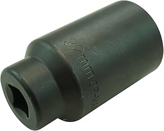 Metric 32mm12 Point 1/2 inch Drive Deep Wall Impact Axle Nut Socket