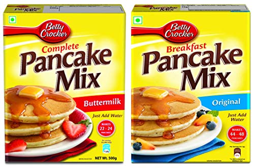 Image of Betty Crocker Pancake Mix, 1 kg and Betty Crocker Pancake Mix, Buttermilk 500 g
