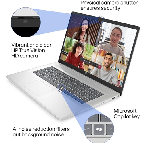 HP 17.3 inch Laptop with Lifetime Office 365 for The Web - Image 3