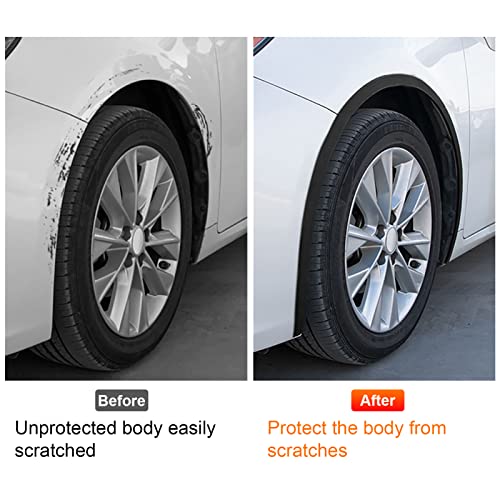 20Ft Universal Fender Flares Arches Wing Expander Car Wheel Arch Trim Car Wheel Eyebrow Anti-Collision Strip Self Adhesive Rubber Wheel Eyebrow Protector For Car And Truck Fender Flare Edge Trim #TOP4