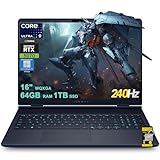 Dell Alienware 16X Aurora Gaming AI Laptop 16" WQXGA 240Hz (100% DCI-P3) Intel 24-core Ultra 9 275HX 64GB RAM 1TB SSD GeForce RTX 5070 (Up to 988 AI Tops) Thunderbolt Win11Pro ICP Hub w/Copilot - Image 1