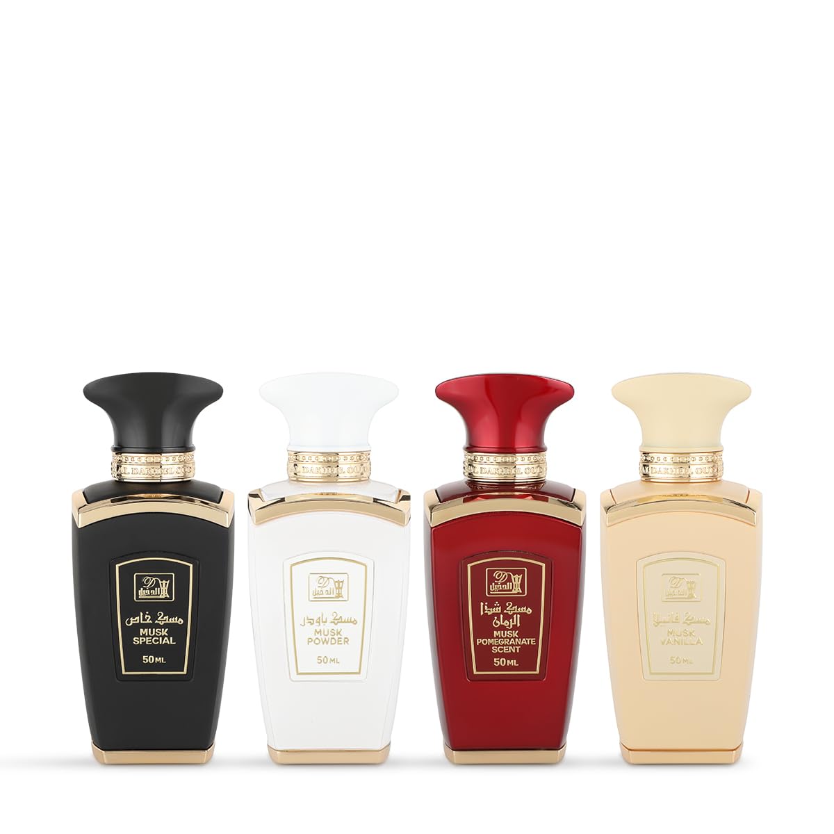 AlDakheel Oud Musk Collection, 4x50ml : Buy Online at Best Price