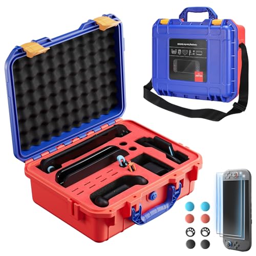 �yAmazon.co.jp ����zNintendo Switch 2��p�n�[�h�L�������O�P�[�X for Nintendo Switch 2�{�̃A�N�Z�T���[���[�Ή� Switch2�P�[�X �ی�J�o�[ �L�����[�P�[�X �S�ʕی� ��e�� �I�[���C�������A�R���p�N