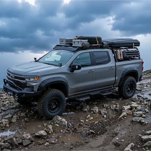 Estribos PZ 6" para Ford F-250 F-350 Super Duty Crew Cab miniatura 2