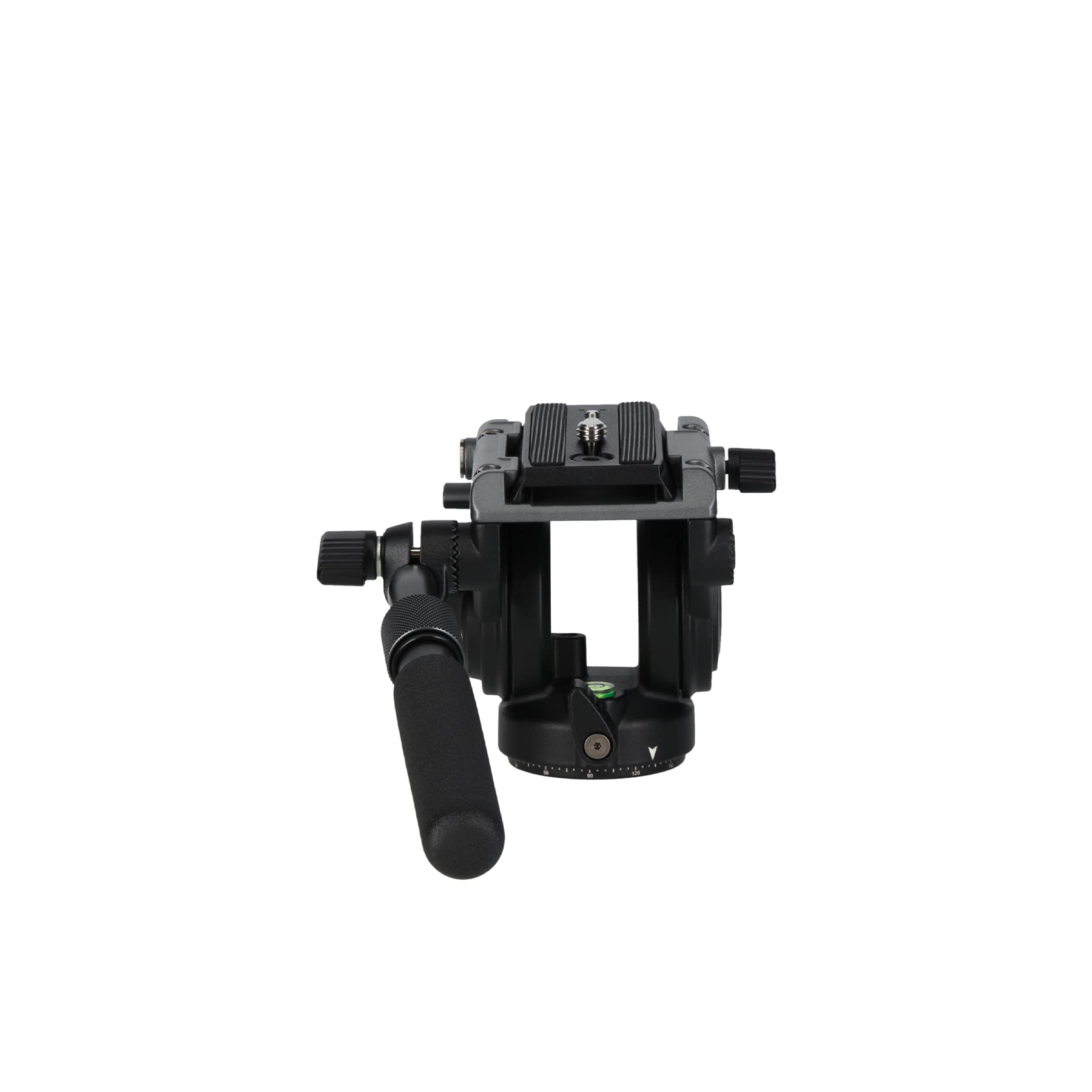 Rollei VH-6 - Testina video fluido per videocamere e fotocamere DSLR per filmati, video, creazione di contenuti, streaming live e portata 10 kg