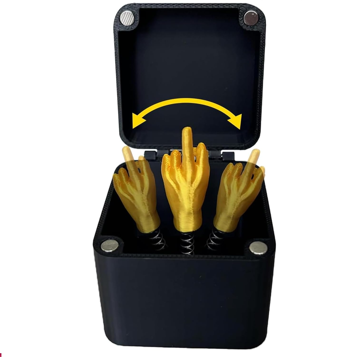 Zodazoqa Middle Finger in a Box, Funny Pop-up Prank Surprise Gift