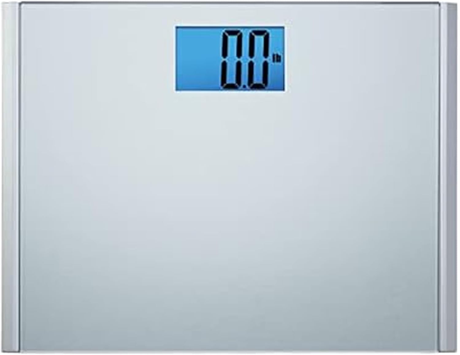 Eat Smart Precision Plus Digital Bathroom Scale, 440-lb Capacity, Wide Platform Body Analyzer with Step-On Technology, Stable Home Fitness Device for Weight Management, Grey