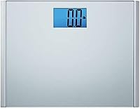 Vista 1 de Balanza de precisión digital de baño con plataforma ancha EatSmart, y tecnología Step-On, 440 libras