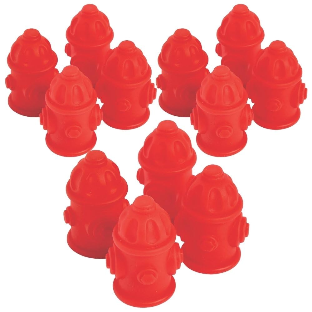 Fun Express Fire Hydrant Water Squirt Toys - Toys - 12 Pieces