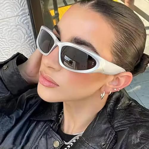 Lunettes de cyclisme Y2K de protection UV400 pour bloquer les reflets en extérieur