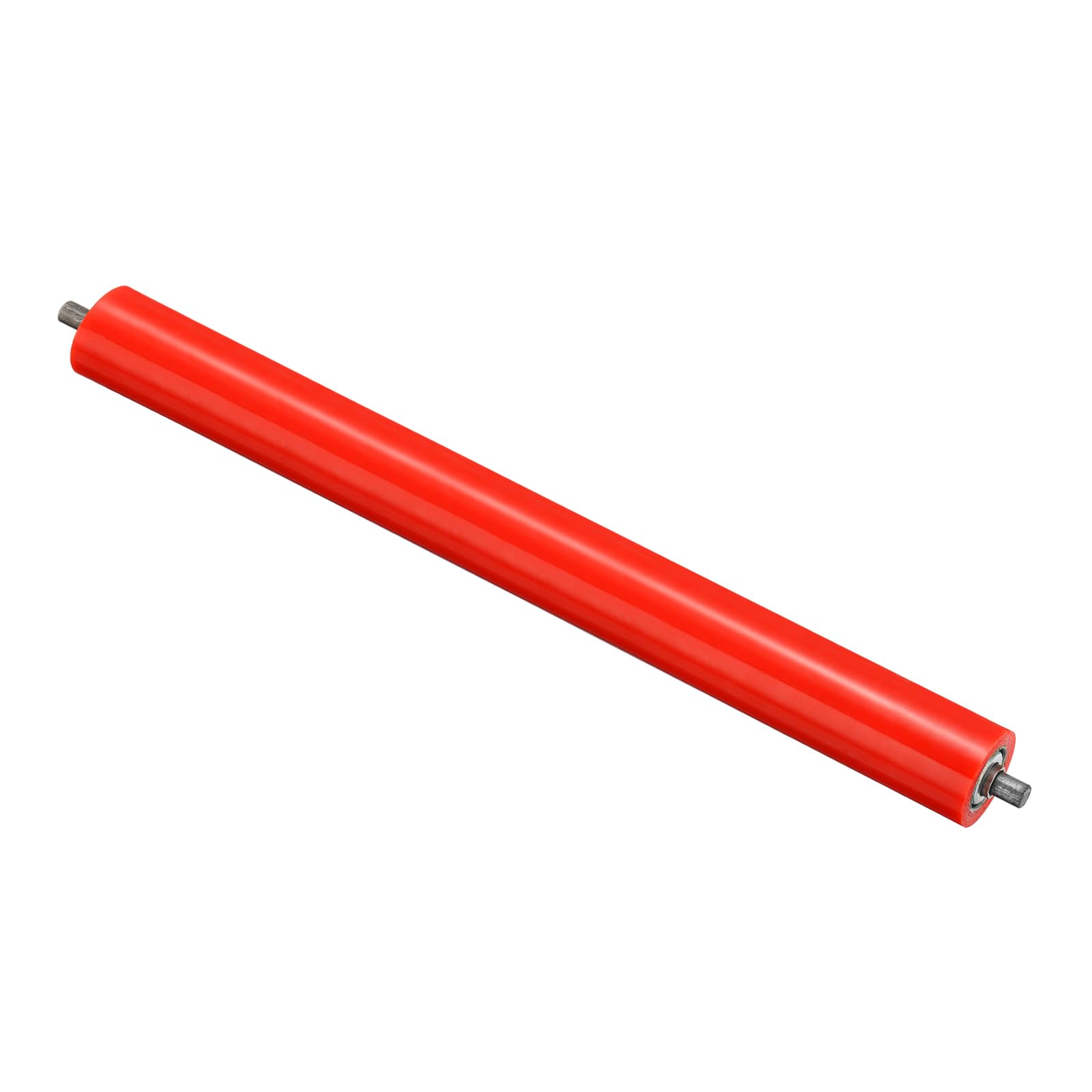 PATIKIL Polyurethane Coated Conveyor Roller 2" Diameter 10" Length, Stainless Steel Transmission Replacement Part Galvanized End, Red — Amazon image 27