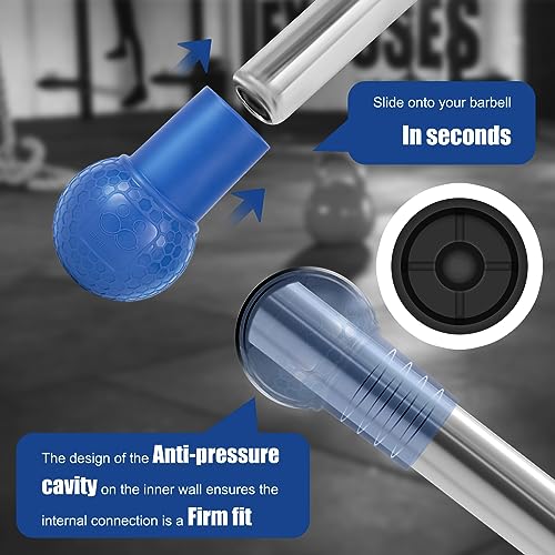 Image of HXD-ERGO Landmine Attachment for Barbell, T Bar Row Attachment Fits 2 Inch Olympic Bars,Barbell Landmine Attachment for Press, Row, Spin, Split Squats