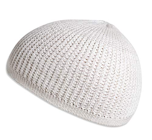 Image of Candid Signature Checkered Kufi Beanies for Men & Women Skull Cap - Cotton Skully, Running Cap & Helmet Liner