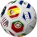 Tripact Inc 2026 World Cup Country World Flag Training Outdoor Soccer Ball Size 5 Futol Size (Size 5)- White