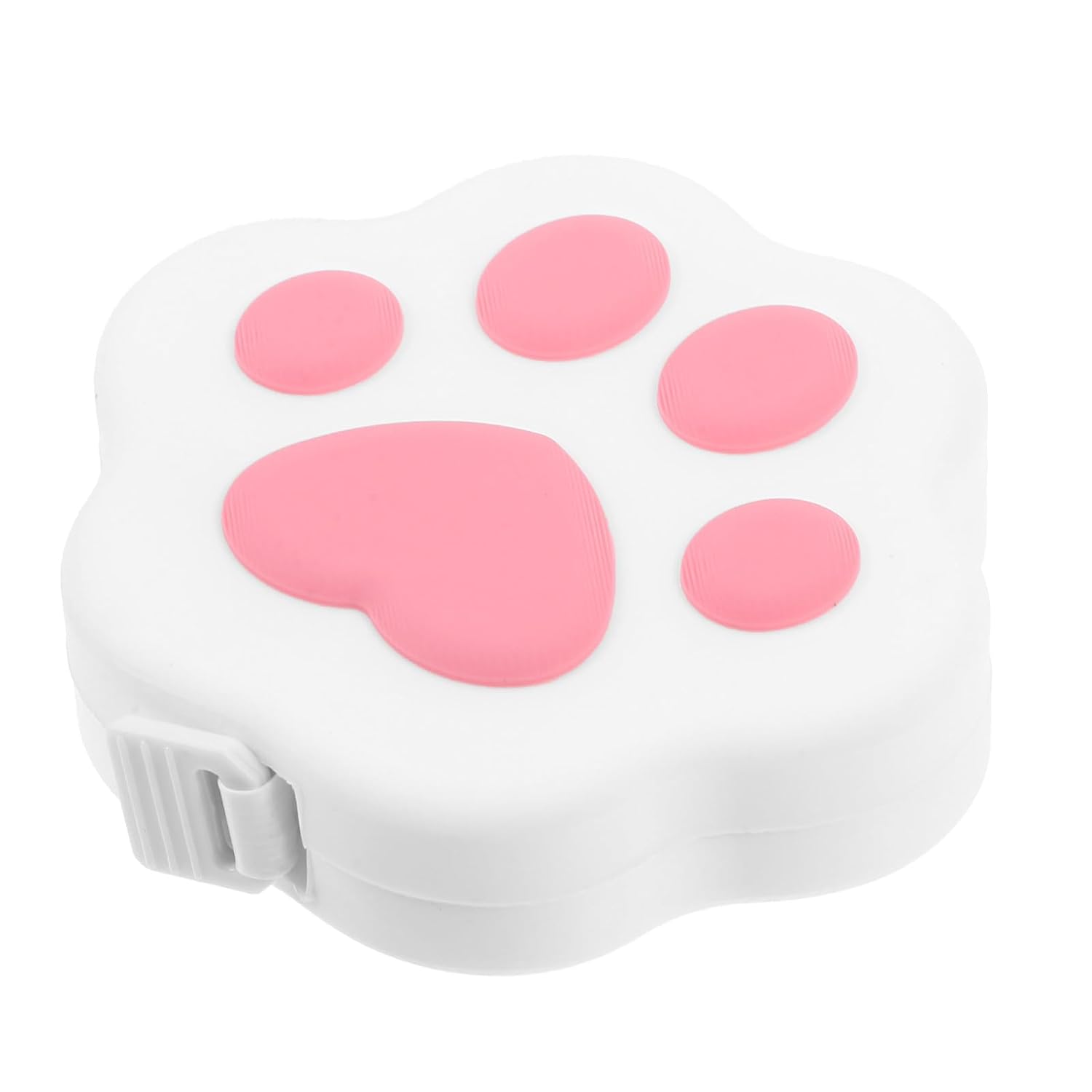 Cartoon Cat Paw Retractable Tape Measure, Small Sewing Measuring Tape for and Craftsmen, Pink Claw Design, Portable Measuring Tool for Clothes and Fabric