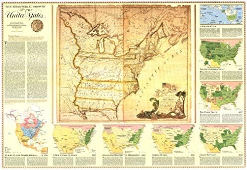 Amazon.com : National Geographic: Territorial Growth of The United ...
