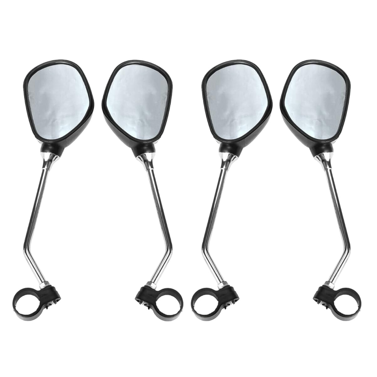 ifundom 2paare Fahrradspiegel Für Lenker Klare Sicht Mit Robustes Zubehör Für Mountainbikes Bikes Mühelose Erweitertes Sichtfeld Für Mehr