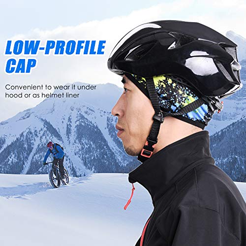 Gorro de lã de inverno ao ar livre com tampa térmica à prova de vento para caminhadas, escalada AHOR
