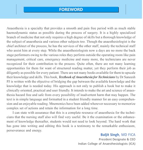 Image of Textbook of Anaesthesia for Technicians (2nd Edition)