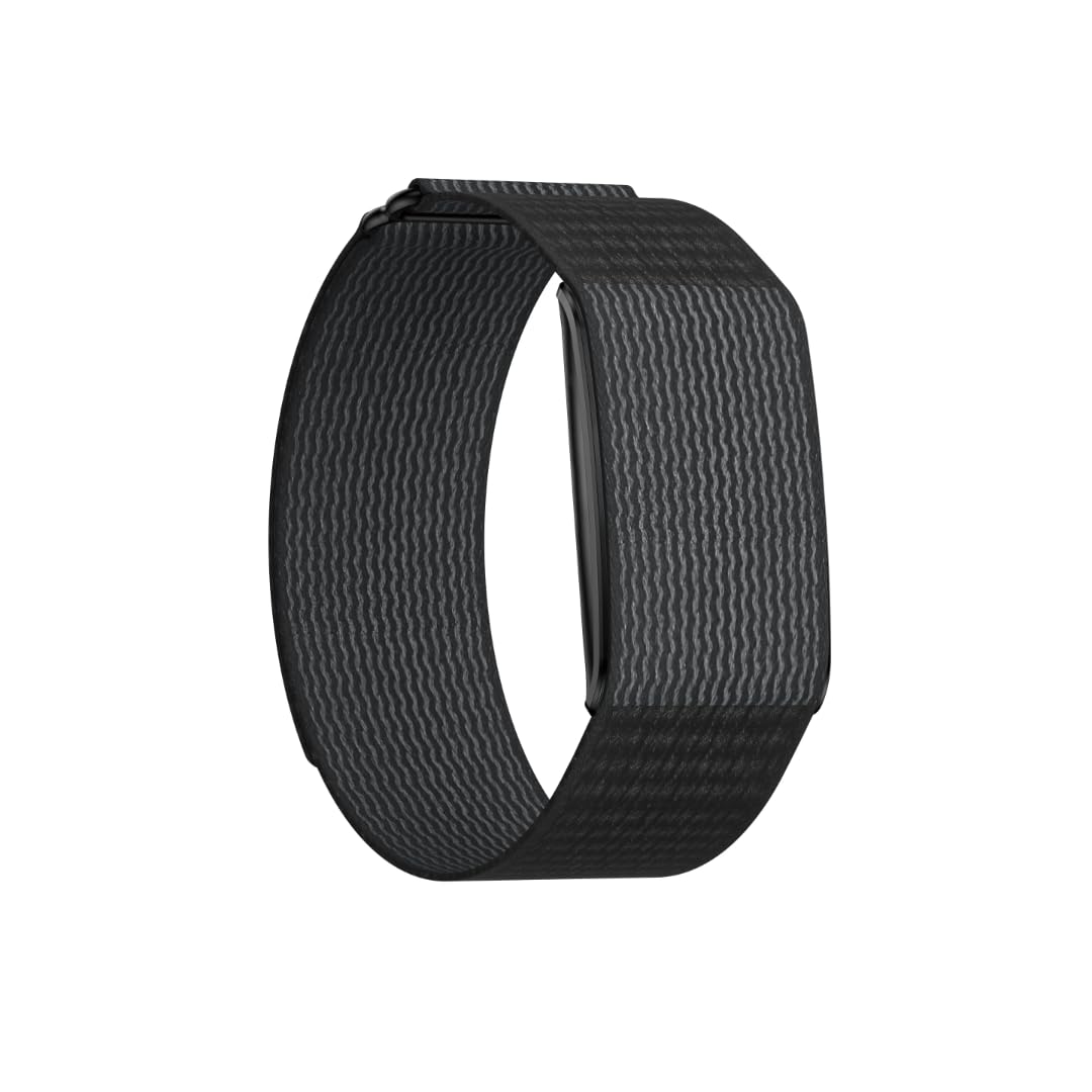 Deeva Smart Band Tracker Health Fitness Tracker Medical Grade ECG PPG Body Temperature, HRV Analysis, Sports Modes, Sleep and Stress Monitor, Subscription Free Screenless Smart Bracelet Black-image-28