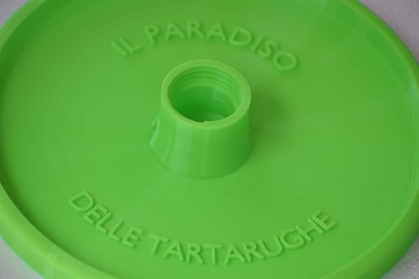 Turtle Reptile Bowl Automatic Water Dispenser for Land Turtles Compatible with any standard water bottle also can be used as a simple bowl. - 3