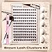 Brown Lash Clusters Kit Wispy Eyelash Extensions Kit Fairy Dark Brown Individual Lashes with Lash Bond and Seal 8-16MM C-Curly Clean Girl Beauty Natural Cluster Lashes (144Pcs, Brown Lash Glue)