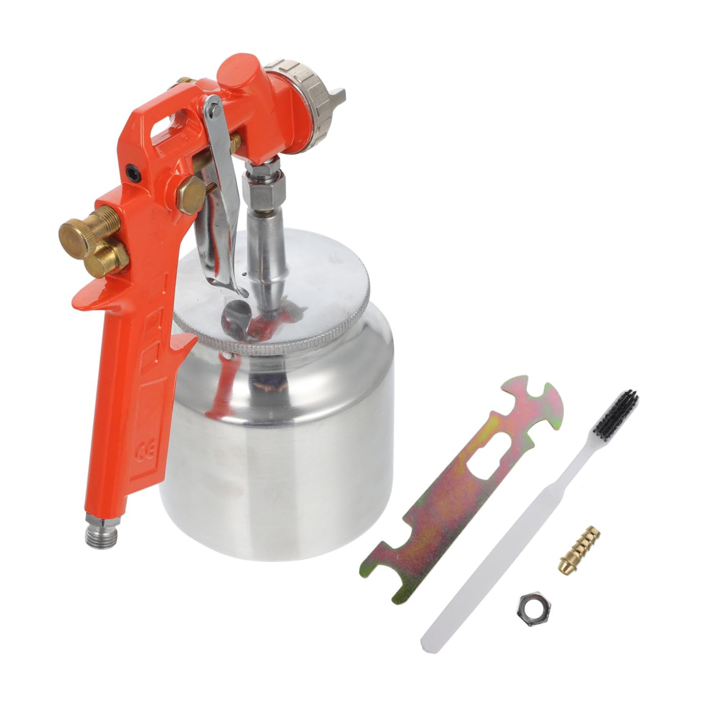Pistolet à peinture pneumatique TEHAUX avec débit réglable