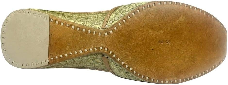 STOP N STYLE Mens Punjabi Jutti Formal Shoes Ethnic Indian Sherwani Groom