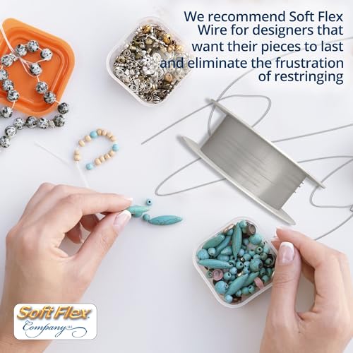 Soft Flex 49 Strand Beading Wire - Medium 0.19 Diameter - 10 Feet Nylon Design Wire - Thumbnail 4