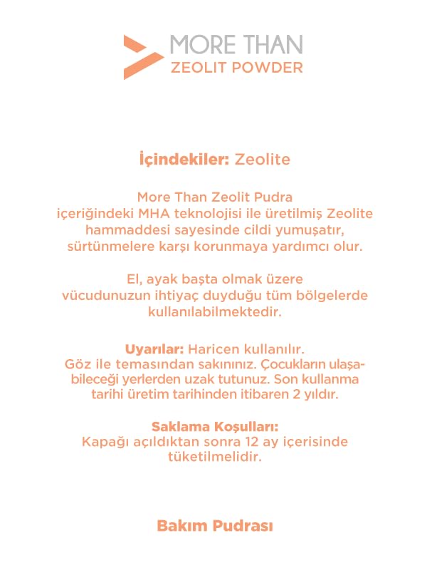 More Than Zeolit Pudra 85 gr