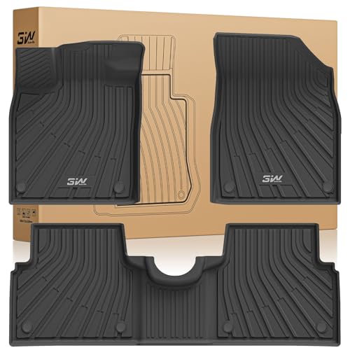 3W für Volkswagen ID.3 E11-E12 2020-2026 Fußmatten, VW ID3 Thorex™ Allwetter Maßgeschneiderte Fussmatte 1-2 Reihen, Hundefreundlich Volkswagen ID.3 Autofußmatten Zubehör 9.VW ID.3|20-26|Fuss
