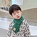 EUBUY 6 Pcs Warm Kids Winter Knit Scarves Soft Knitted Neck Warmer Scarf Fashion Solid Color Scarf for Boys Girls Outdoor Travel Walking Skiing