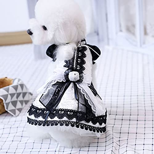 Fegoclt Dog Dress, Dog Princess Skirt Dog Wedding Dress Clothes With Lace Embroidery For Puppy Or Small Pets (Size : Xx-Large) #TOP4