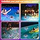 Poolbeleuchtung Unterwasser, Schwimmende Solarleuchten, Pool Lichter Unterwasser mit Fernbedienung, Dimmbar Farbwechselnde Schwimmende Poollampe, Wasserdicht, für Whirlpool Badewanne Garten (B)