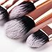 Makeup Brushes, 8pcs Marble Pattern Eye Makeup Brush Set for Premium Synthetic Eyeshadow Eyebrow Eyeliner Blending Concealer Contour Make Up Brushes Kit