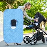 Generisch Potty Training Car Seat Protector, wodoodporna osłona na siedzenie dla niemowląt, szczelna podkładka do kabiny, wielokrotnego użytku, mata do ćwiczeń dla niemowląt, do użytku na zewnątrz, do
