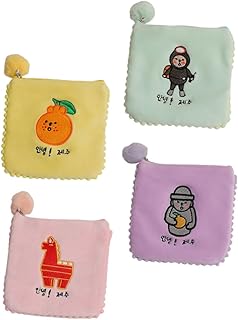 NIYANGLE Tampon Holder 4Pcs tampons compact tampon holder portable holder zipper Multifunction fruit Miss Delicate Period Bag
