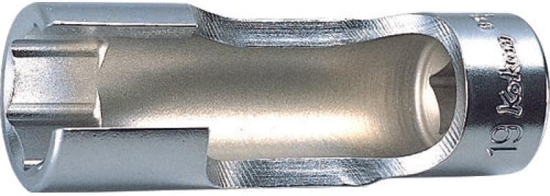 Ko-ken 3300FN-14 3/8 Sq. Dr. Socket 14mm Flare Nut Length 62mm