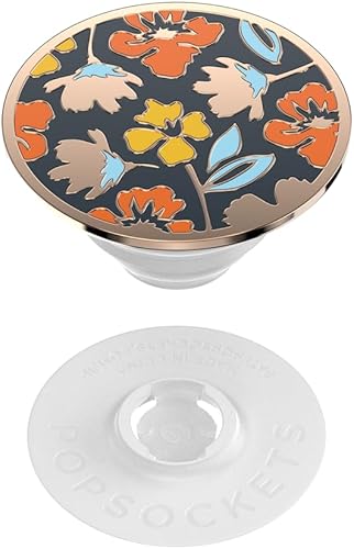 Miniatura 4 de POPSOCKETS Agarre para teléfono con soporte expandible, PopSockets para teléfono, esmalte pétalos frenesí