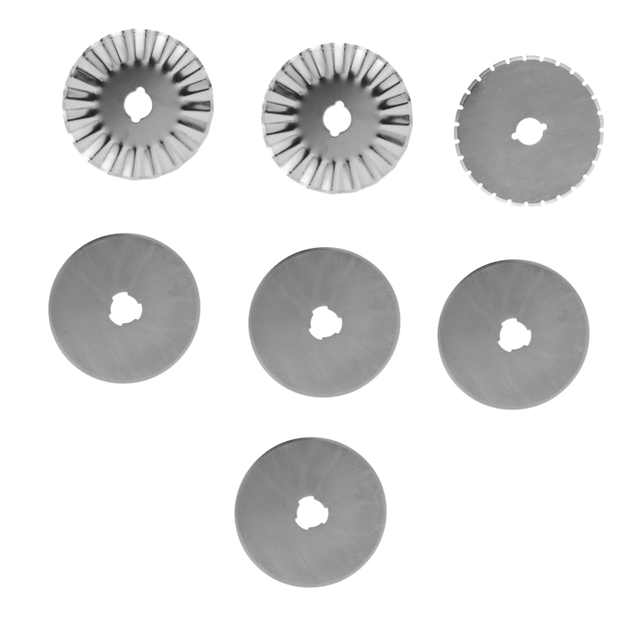 14pezzi Lame Per Cutter Seghettata Ondulate Con Custodia Per e Accessori Per e Crafting