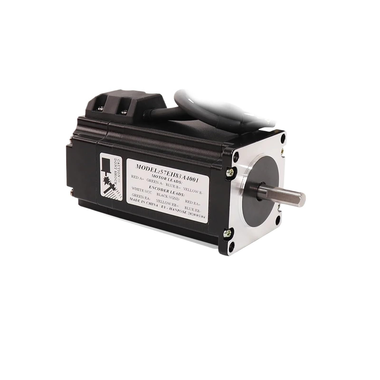 Schrittmotor-Treiber NEMA23 Schrittmotor 57 x 83 mm 2,6 Nm 57EH83A4001 + CL57 Closed-Loop-Servotreiber 57CME26 CNC-Controller-Kit for 3D-Drucker(57EH83-CL57 sets)
