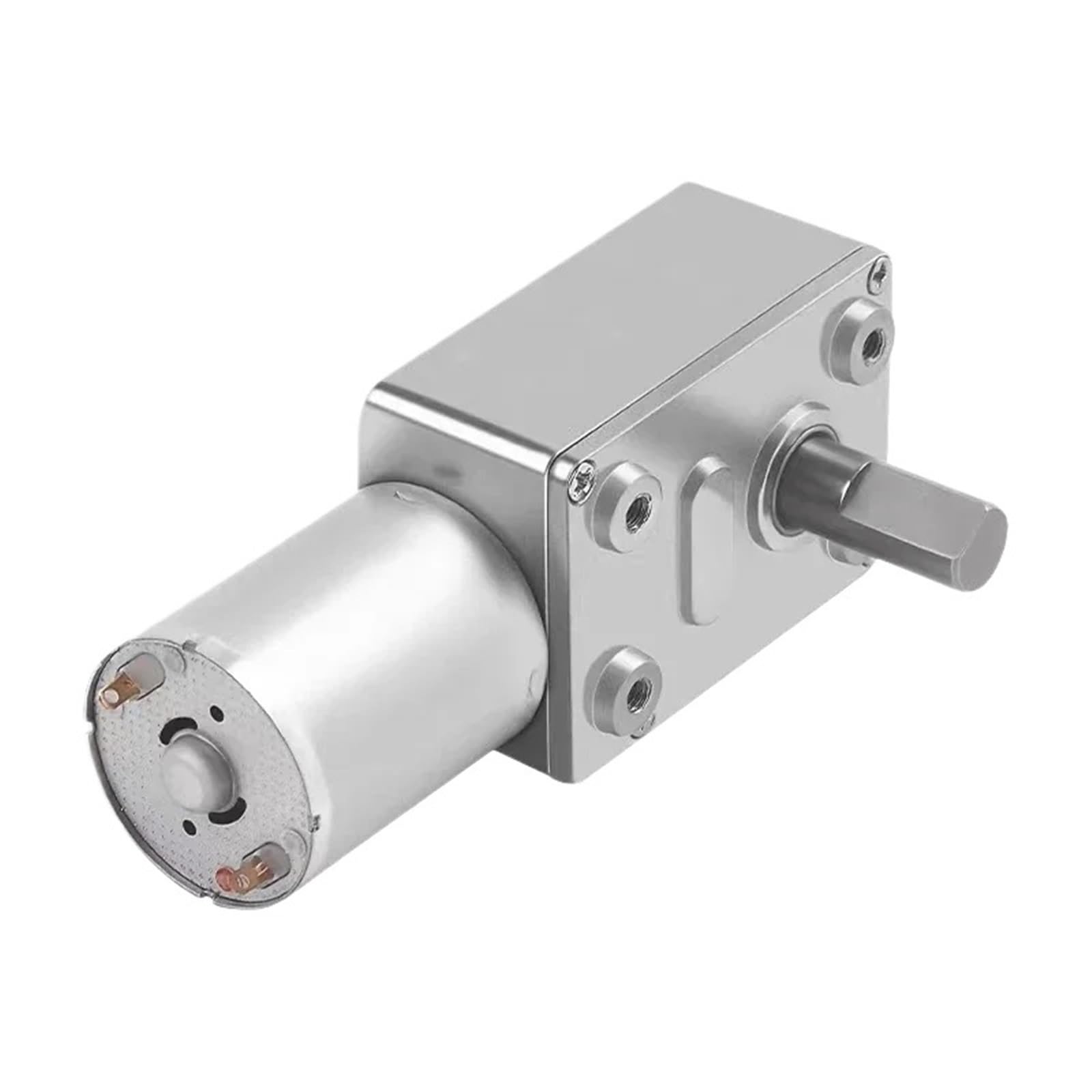 Moteur réducteur à vis sans fin ZGY370 DC 12V 55rpm à couple élevé