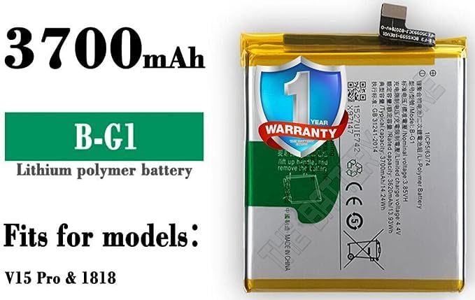 Image of Original B-G1 Battery for Vivo V15 Pro /1818 /PD1832F EXo Battery with 1 Year Warranty ** (Y00000106)