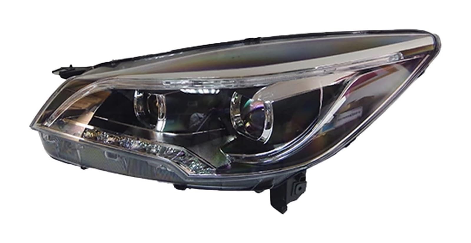 Escape Kuga 2013 Auto Front Headlight Dynamiczna konstrukcja kierunkowskazów Obiektyw Zespół optyczny (zestaw LED 6000K)